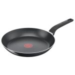 Tefal Easy Cook and Clean koekenpan, 28 cm, anti-aanbaklaag, zwart B55506 | Thermisch signaal, stevige basis, gemakkelijk schoon te maken, diepe vorm, geen inductie