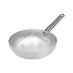 Pentole Agnelli ALMA111B24 High Skipping Steelpan, buisvormige handgreep, professioneel aluminium, 24 cm