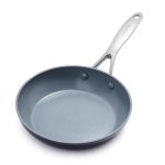 GreenPan Valencia Pro Harde Geanodiseerde Gezonde Keramische Anti-aanbakpan 20 cm, PFAS-Vrij, Inductie, Vaatwasmachinebestendig, Ovenveilig, Grijs
