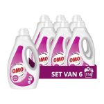 Omo Kleur Vloeibaar Wasmiddel, voor de gekleurde was - 6 x 19 wasbeurten - Voordeelverpakking