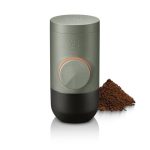 WACACO Minipresso GR2, Koffiemachine voor Outdoor Compatible Gemalen Koffie, Draagbaar Koffiemachine 18 Bar Handbediend, Koffiemachine Onderweg, Ultra-Klein Voor Reizen Kamperen Auto Vissen