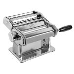 Marcato Classic Atlas AT-150-CLS Zelfgemaakte pastamachine - lasagne (breedte 150 mm), fettuccine (6 mm) en tagliolini (1,5 mm) - Verchroomd staal, Zilver