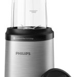 Philips 5000-Serie Blender - 800 W Vermogen. ProBlend Plus-technologie. Afneembare bladen. Gemakkelijk schoon te maken. Elegant compact ontwerp. Grote beker. Zwart (HR2764/00)