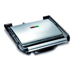 Beste contactgrill met verwisselbare platen Tefal GC241D Inicio grill contactgrill, Hoogwaardige RVS behuizing, Compact design en eenvoudige bediening, voor de bereiding van vlees, panini, groenten en nog veel meer