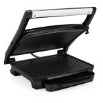 Beste panini grill Princess 112415 Panini Grill – Zwevend bovendeksel – Verticaal opbergbaar, 30 x 24 cm, Zwart